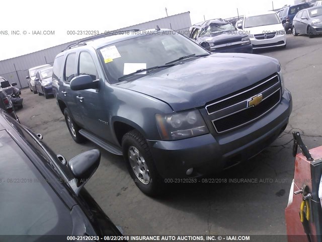 1GNFK23019R177085 - 2009 CHEVROLET TAHOE K1500 LT BLUE photo 1