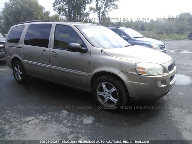 1GNDV23L35D168209 - 2005 CHEVROLET UPLANDER LS 棕色 照片 1