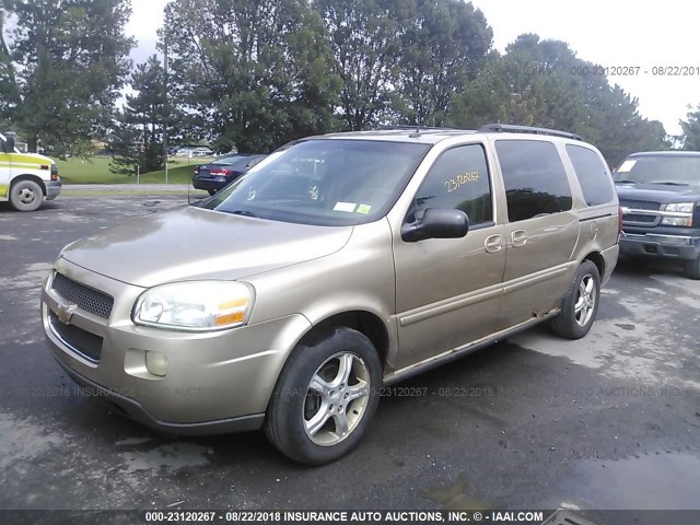 1GNDV23L35D168209 - 2005 CHEVROLET UPLANDER LS 棕色 照片 2