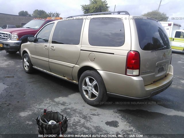 1GNDV23L35D168209 - 2005 CHEVROLET UPLANDER LS 棕色 照片 3