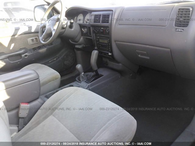 5TEHN72N32Z074537 - 2002 TOYOTA TACOMA DOUBLE CAB 黑色 照片 5