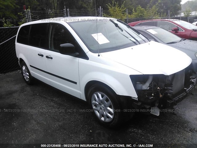 2C4JRGAG4ER321938 - 2014 RAM TRADESMAN WHITE photo 1