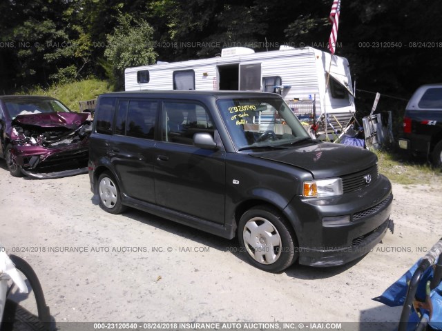 JTLKT334154003932 - 2005 TOYOTA SCION XB Grau Foto 1
