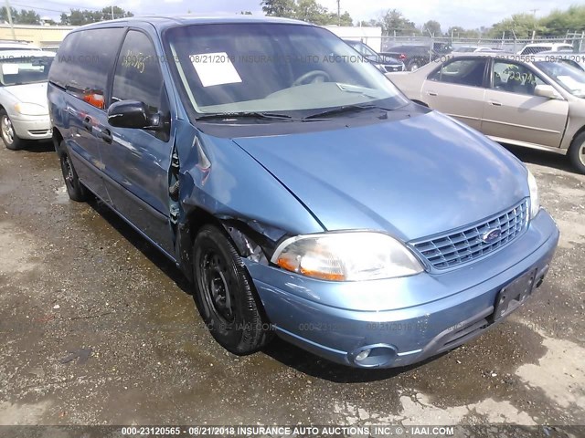 2FMZA50403BA90043 - 2003 FORD WINDSTAR WAGON BLUE photo 6