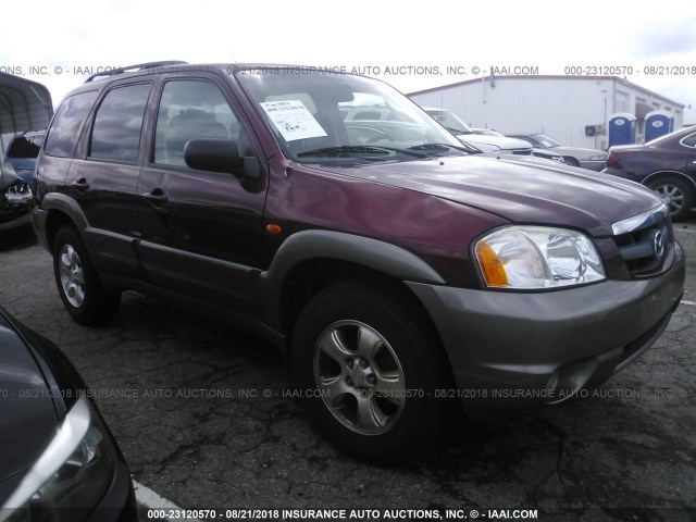 4F2CZ96163KM35721 - 2003 MAZDA TRIBUTE ES RED photo 1