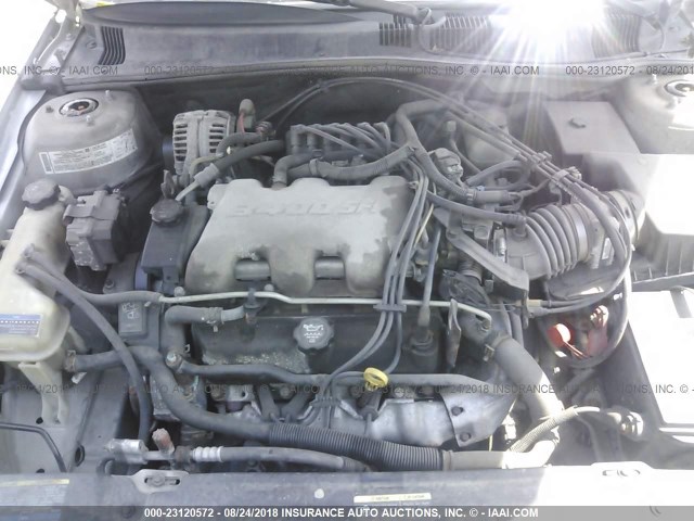 1G2NE52E25M212111 - 2005 PONTIAC GRAND AM SE GRAY photo 10