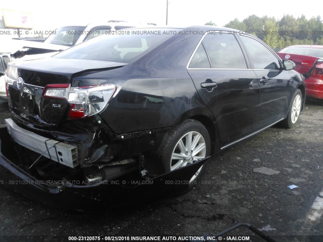 4T1BF1FK5CU121623 - 2012 TOYOTA CAMRY SE/LE/XLE შავი ფოტო 4