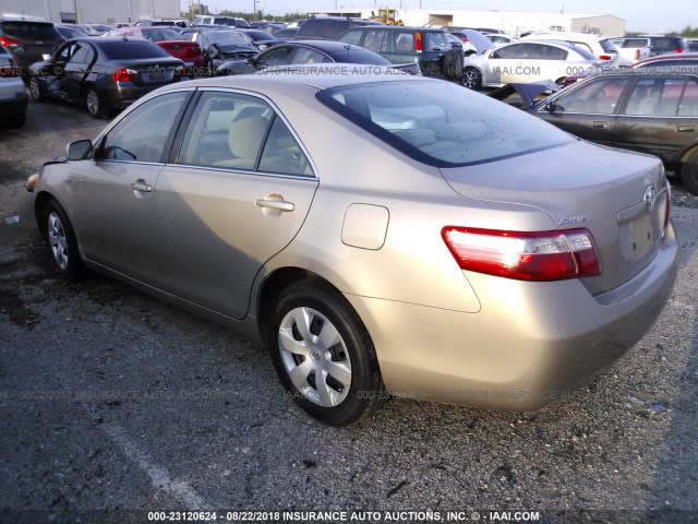 4T1BE46K27U551927 - 2007 TOYOTA CAMRY NEW GENERAT CE/LE/XLE/SE BEIGE photo 3