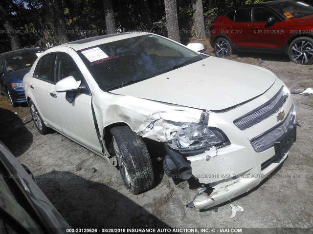 1G1ZE5E78BF314841 - 2011 CHEVROLET MALIBU LTZ 白色 照片 1