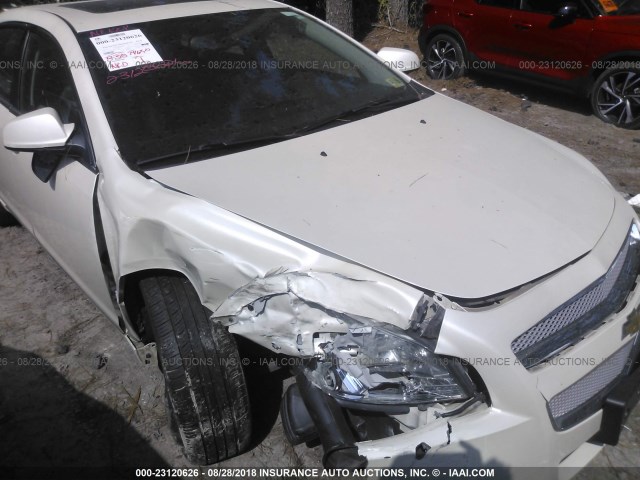 1G1ZE5E78BF314841 - 2011 CHEVROLET MALIBU LTZ 白色 照片 6