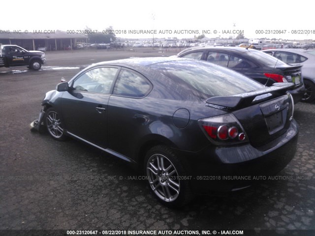 JTKDE167X80230503 - 2008 TOYOTA SCION TC 灰色 照片 3