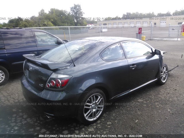 JTKDE167X80230503 - 2008 TOYOTA SCION TC 灰色 照片 4
