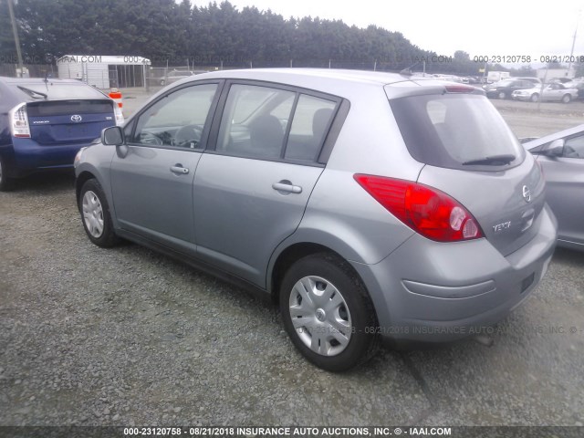 3N1BC1CP3AL443510 - 2010 NISSAN VERSA S/SL GRAY photo 3