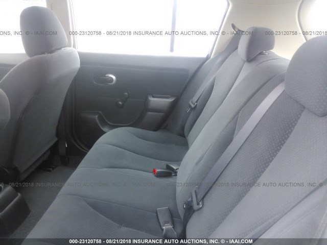 3N1BC1CP3AL443510 - 2010 NISSAN VERSA S/SL GRAY photo 8