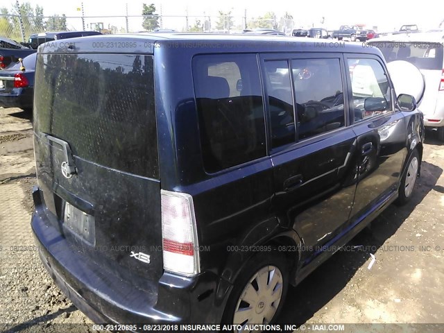 JTLKT324364047577 - 2006 TOYOTA SCION XB Қара фото 4