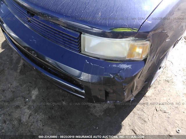 JTLKT324364047577 - 2006 TOYOTA SCION XB Қара фото 6