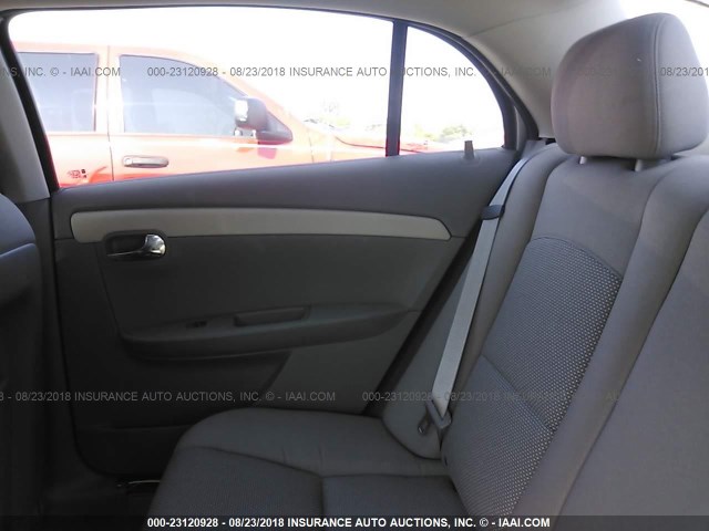 1G1ZA5EU7CF387542 - 2012 CHEVROLET MALIBU LS ვერცხლისფერი ფოტო 8