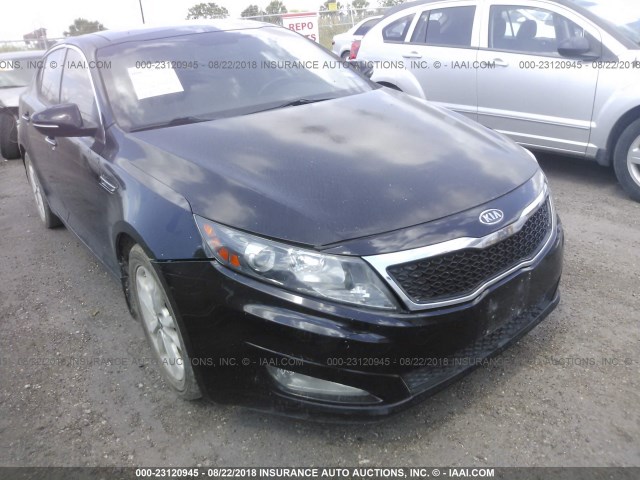 KNAGN4A71B5160782 - 2011 KIA OPTIMA EX/SX BLACK photo 6