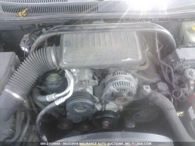 1J4GR48K06C310460 - 2006 JEEP GRAND CHEROKEE LAREDO/COLUMBIA/FREEDOM ნაცრისფერი ფოტო 10