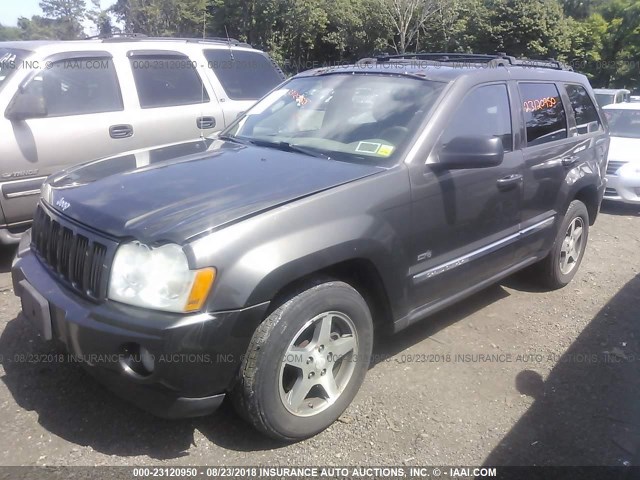 1J4GR48K06C310460 - 2006 JEEP GRAND CHEROKEE LAREDO/COLUMBIA/FREEDOM ნაცრისფერი ფოტო 2