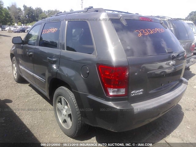 1J4GR48K06C310460 - 2006 JEEP GRAND CHEROKEE LAREDO/COLUMBIA/FREEDOM ნაცრისფერი ფოტო 3