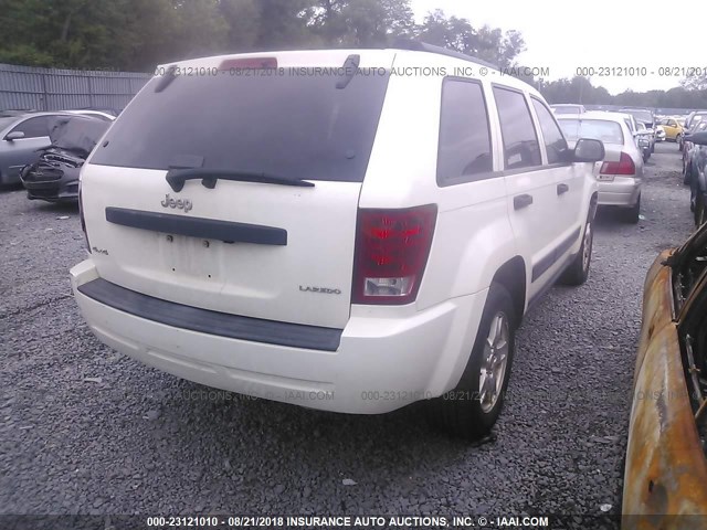 1J4GR48K15C608675 - 2005 JEEP GRAND CHEROKEE LAREDO/COLUMBIA/FREEDOM 白色 照片 4