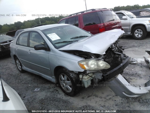 1NXBR32E87Z855665 - 2007 TOYOTA COROLLA CE/LE/S SILVER photo 1