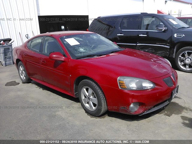 2G2WP552661260398 - 2006 PONTIAC GRAND PRIX RED photo 1