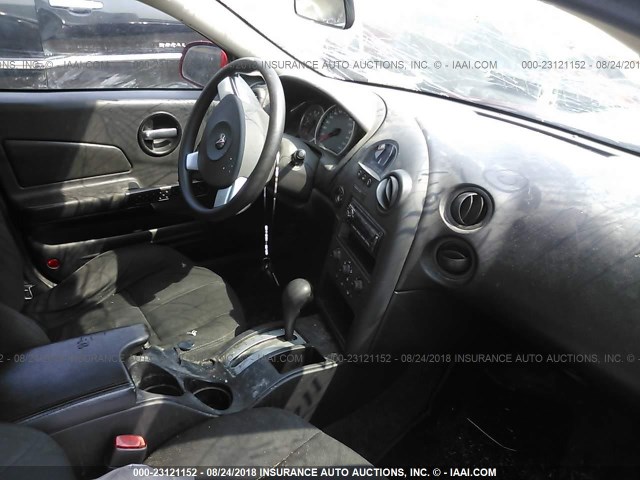 2G2WP552661260398 - 2006 PONTIAC GRAND PRIX RED photo 5