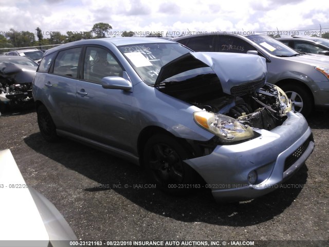 2T1KR32E06C563864 - 2006 TOYOTA COROLLA MATRIX XR BLUE photo 1