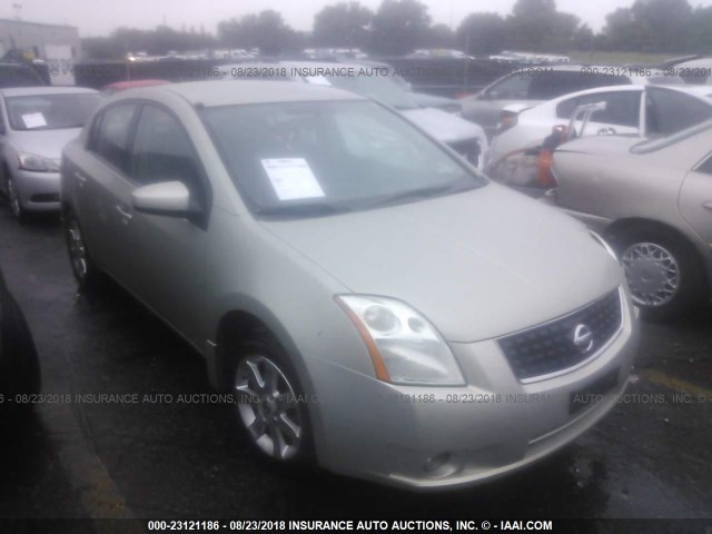 3N1AB61E38L731180 - 2008 NISSAN SENTRA 2.0/2.0S/2.0SL SILVER photo 1