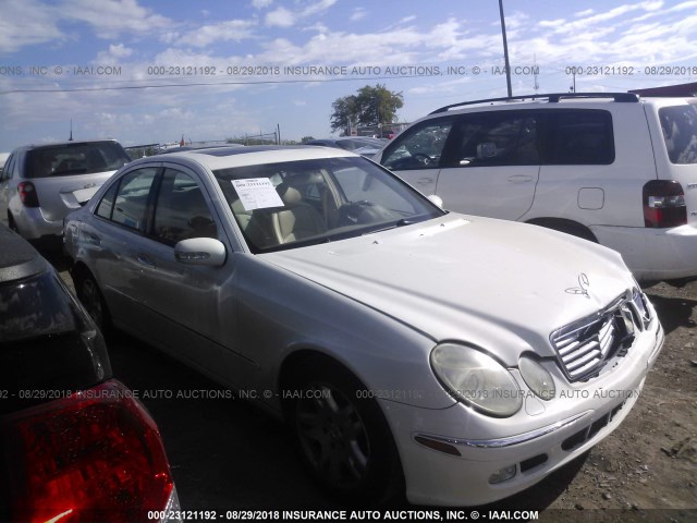 WDBUF26J55A560026 - 2005 MERCEDES-BENZ E 320 CDI WHITE photo 1