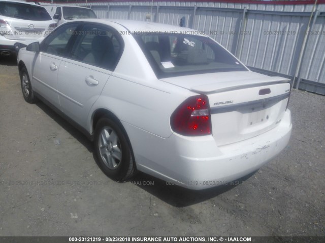 1G1ZT52855F279764 - 2005 CHEVROLET MALIBU LS Ağ foto 3