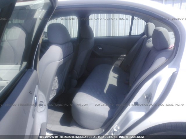 1G1ZT52855F279764 - 2005 CHEVROLET MALIBU LS Ağ foto 8