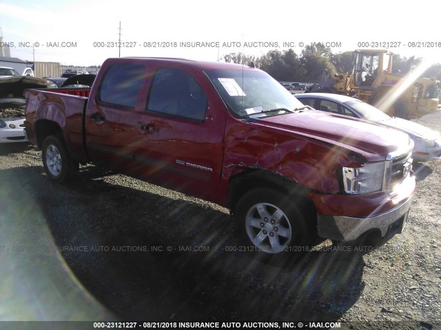 3GTP1VE05BG265075 - 2011 GMC SIERRA C1500 SLE RED photo 1