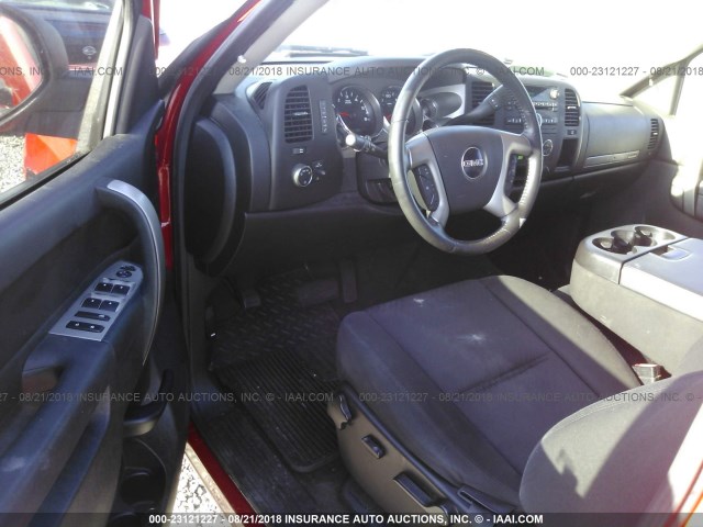 3GTP1VE05BG265075 - 2011 GMC SIERRA C1500 SLE RED photo 5