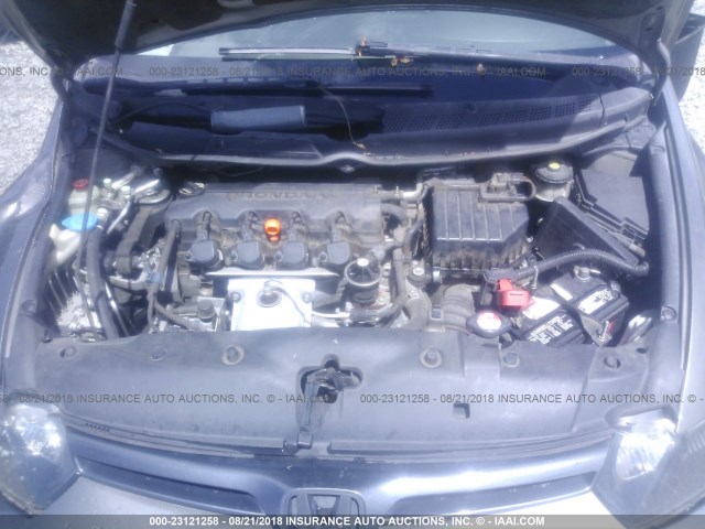 2HGFG12948H573953 - 2008 HONDA CIVIC EXL 灰色 照片 10