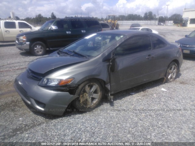 2HGFG12948H573953 - 2008 HONDA CIVIC EXL 灰色 照片 2