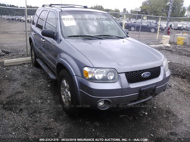 1FMYU03117KA92869 - 2007 FORD ESCAPE XLT GRAY photo 1