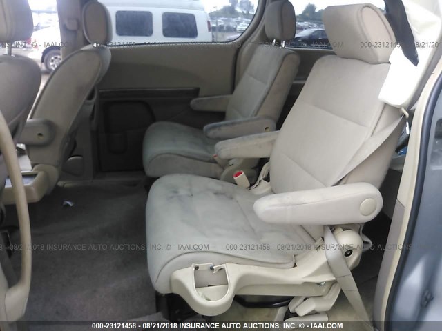 5N1BV28U47N117828 - 2007 NISSAN QUEST S/SE/SL GRAY photo 8