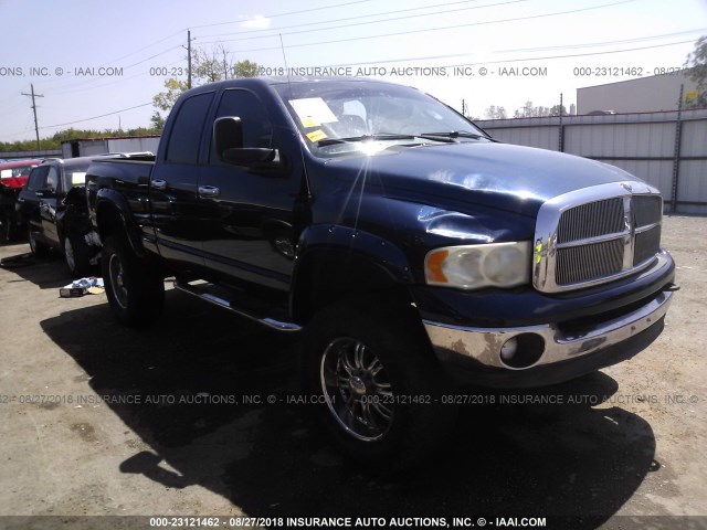 3D7KU28C54G220247 - 2004 DODGE RAM 2500 ST/SLT BLUE photo 1