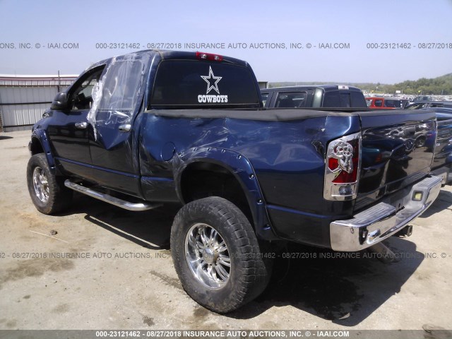 3D7KU28C54G220247 - 2004 DODGE RAM 2500 ST/SLT 蓝色 照片 3