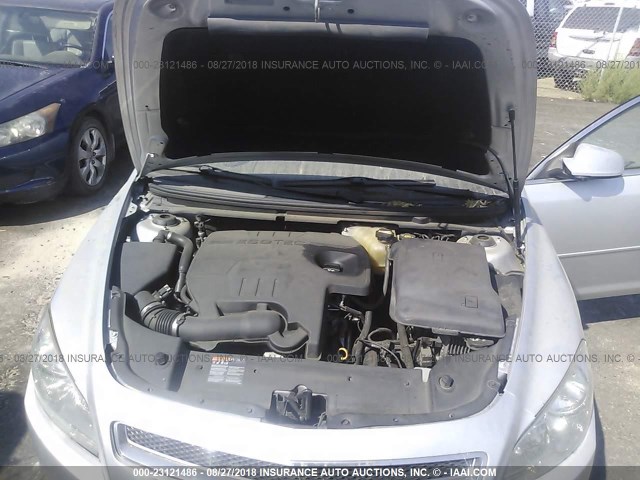1G1ZC5E01CF111090 - 2012 CHEVROLET MALIBU 1LT 银色 照片 10