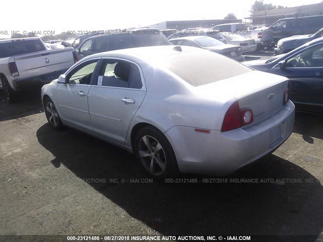 1G1ZC5E01CF111090 - 2012 CHEVROLET MALIBU 1LT 银色 照片 3