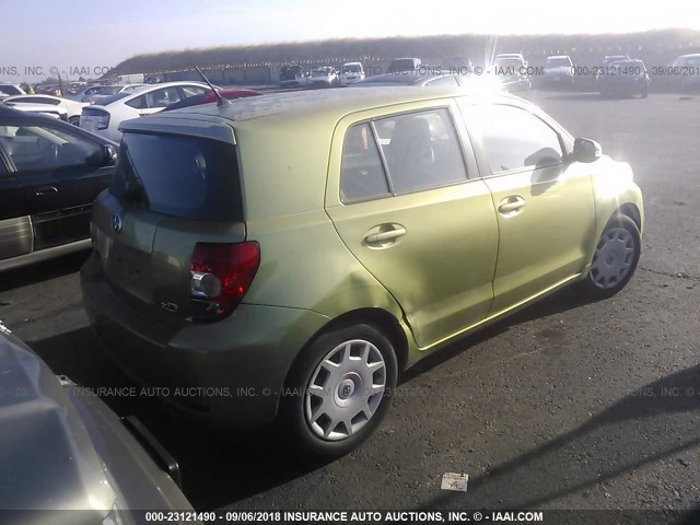 JTKKU10479J049458 - 2009 TOYOTA SCION XD GREEN photo 4