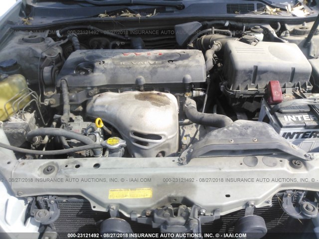 JTDBE32K130189515 - 2003 TOYOTA CAMRY LE/XLE 银色 照片 10