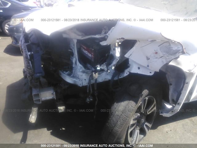 3TMDZ5BN0GM008345 - 2016 TOYOTA TACOMA DBL CAB/SR5/TRD SPORT/OR WHITE photo 6