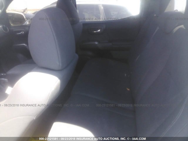 3TMDZ5BN0GM008345 - 2016 TOYOTA TACOMA DBL CAB/SR5/TRD SPORT/OR WHITE photo 8