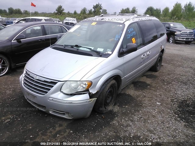 2A8GP64L06R615771 - 2006 CHRYSLER TOWN & COUNTRY LIMITED SILVER photo 2