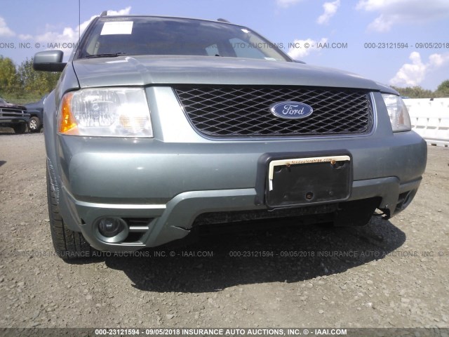 1FMDK06135GA70808 - 2005 FORD FREESTYLE LIMITED GREEN photo 6